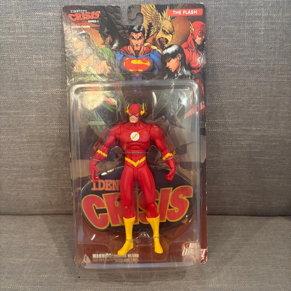 Identity Crisis Series 2 The Flash Action Figure DC COMICS DIRECT Collectors NEW